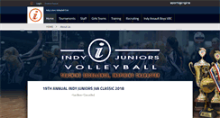 Desktop Screenshot of indyjuniors.com